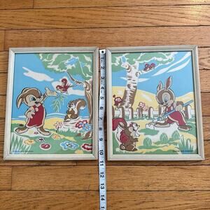 Vintage 30’s 40’s Walter Lantz Productions Framed Art